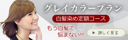 グレーカラープラン白髪染め定額コース